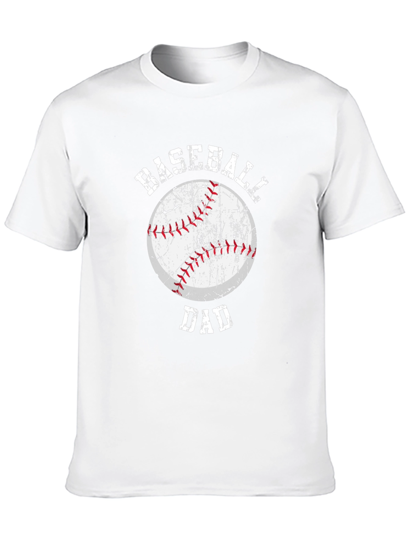 Black Baseball Dad Graphic T-Shirt view 10