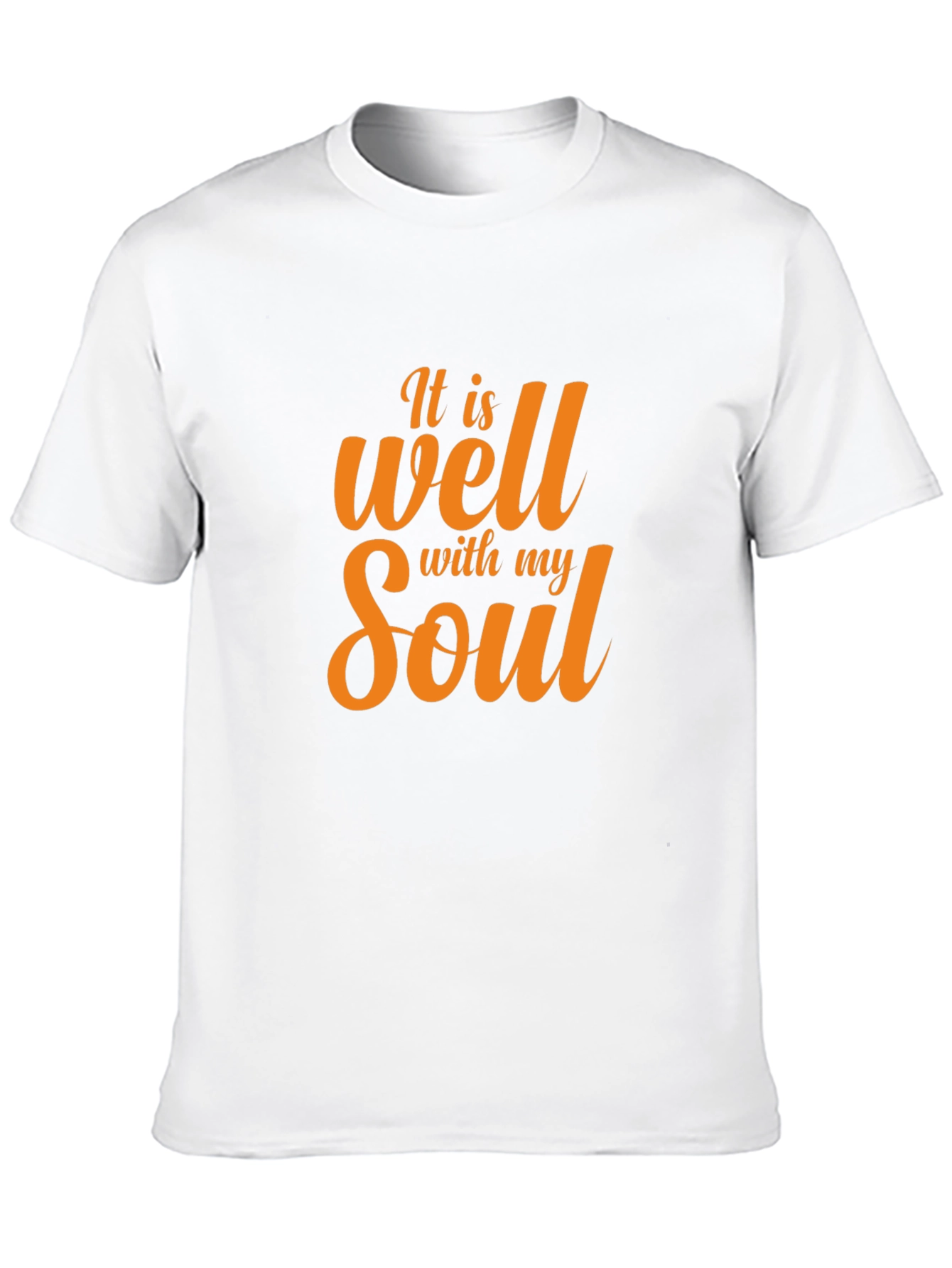 Black It Is Well With My Soul Black T-Shirt view 10