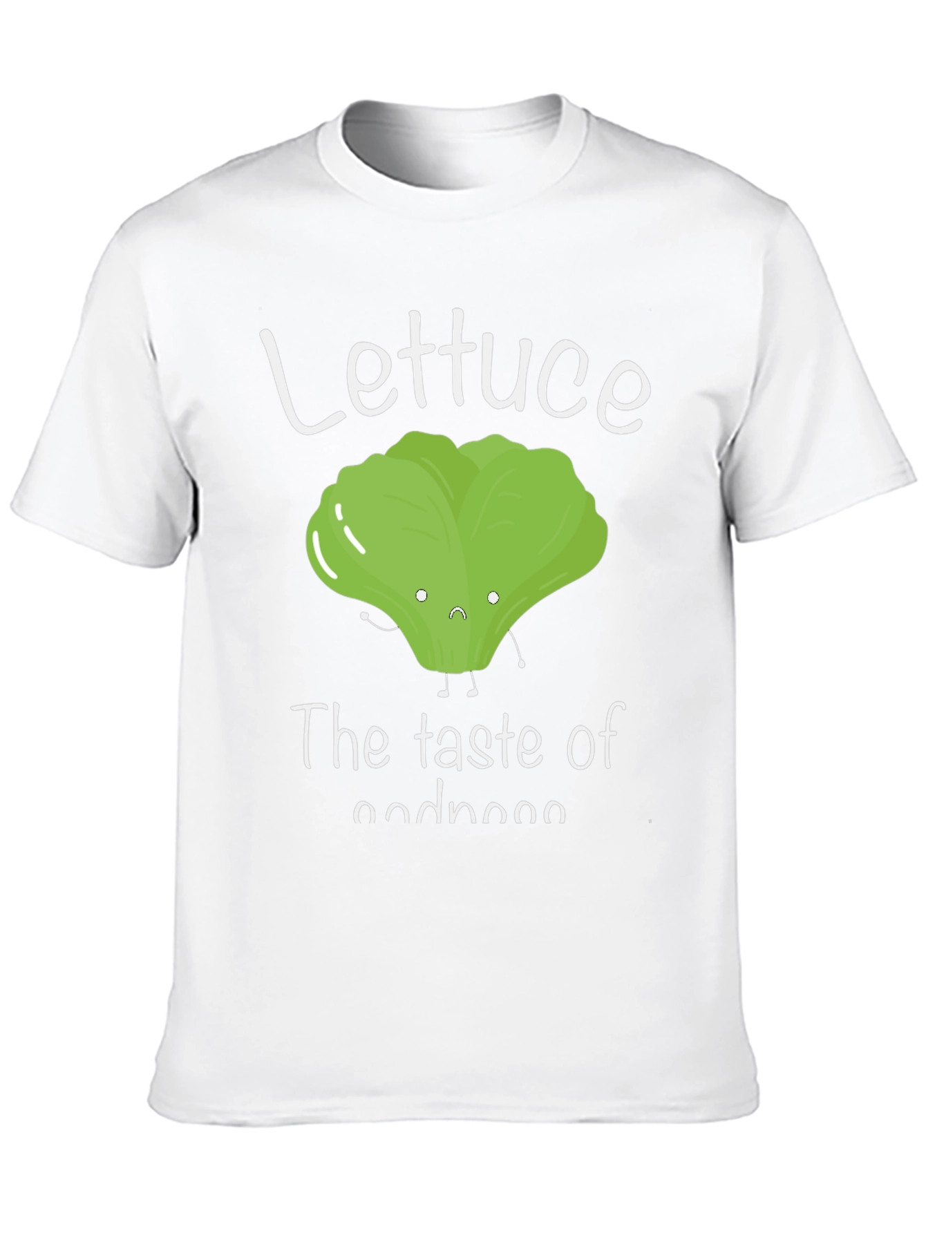 Black Lettuce 'The Taste of Goodness' Funny Graphic Tee view 10
