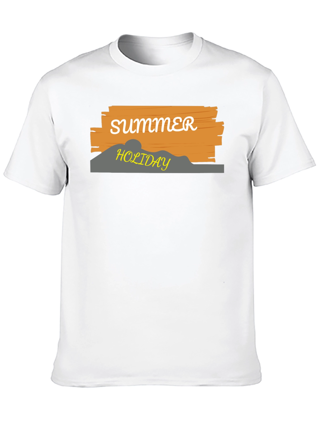 Black Summer Holiday Graphic T-Shirt view 10