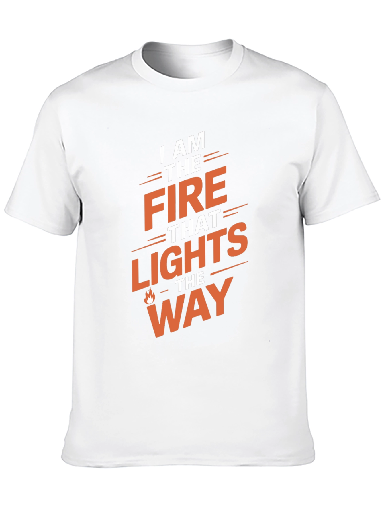 Black Fire That Lights the Way Graphic Tee - Black view 10