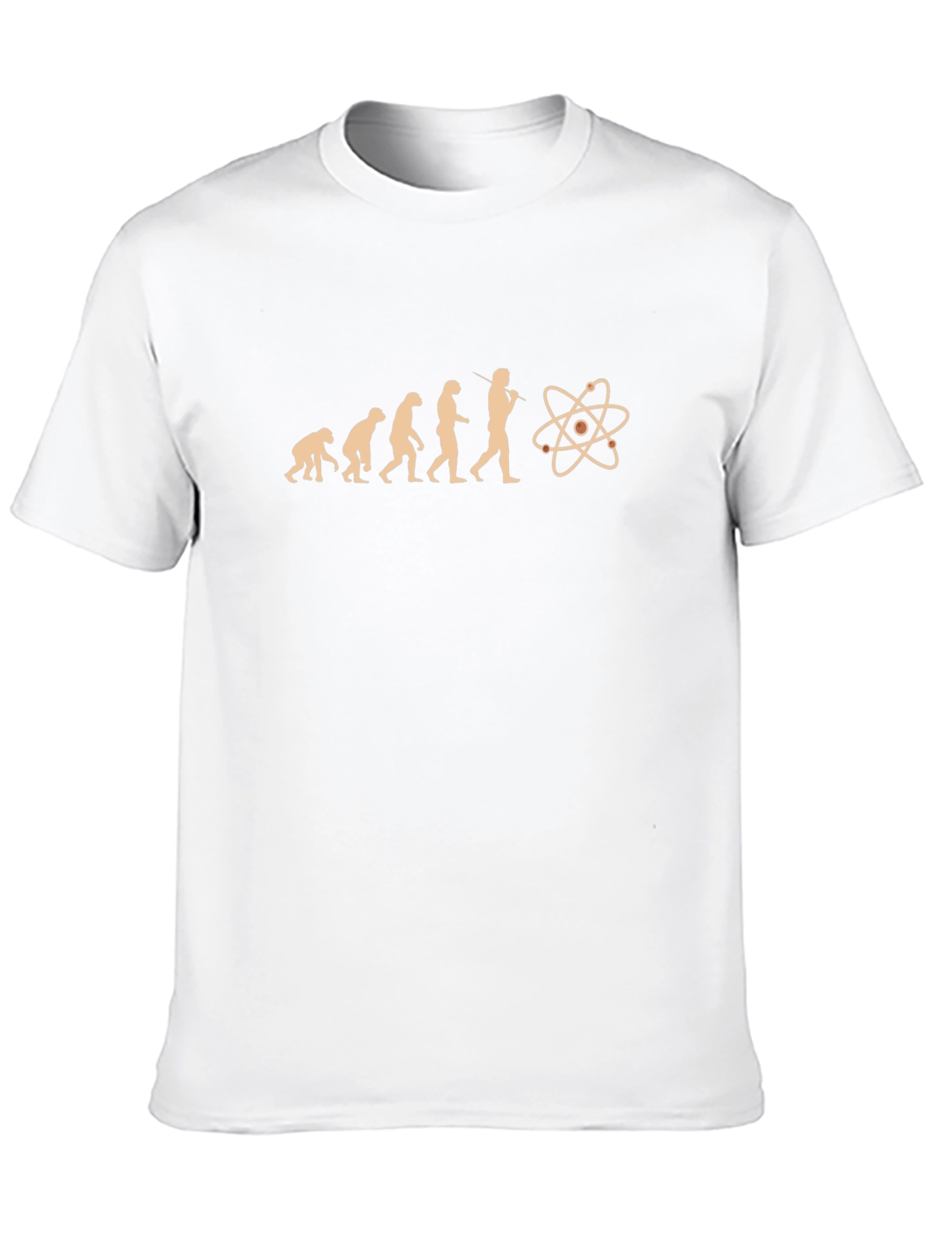 Black Evolution of Science Black T-Shirt view 10
