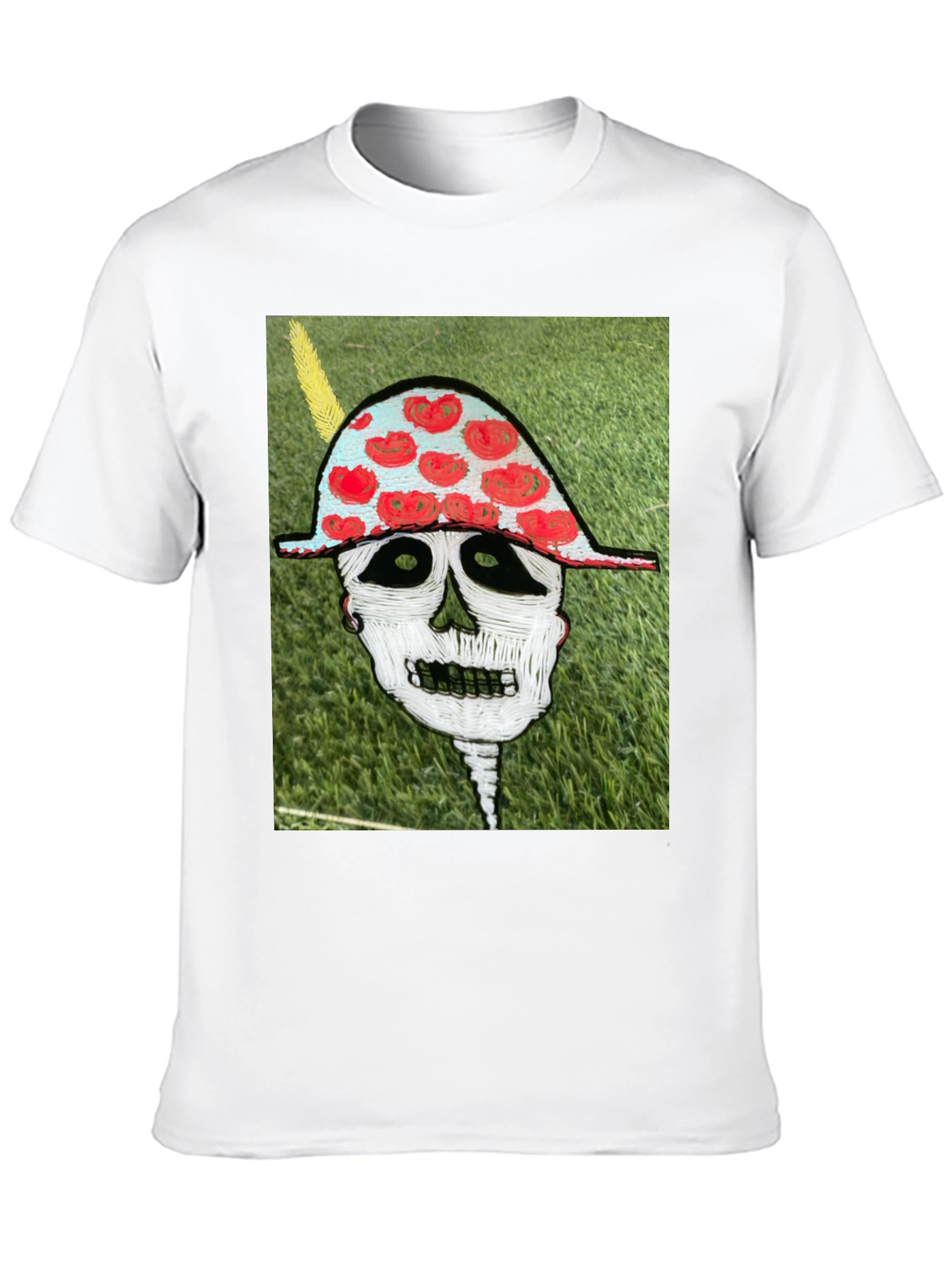 Black Skull Art Graphic Tee - Unique Design view 10