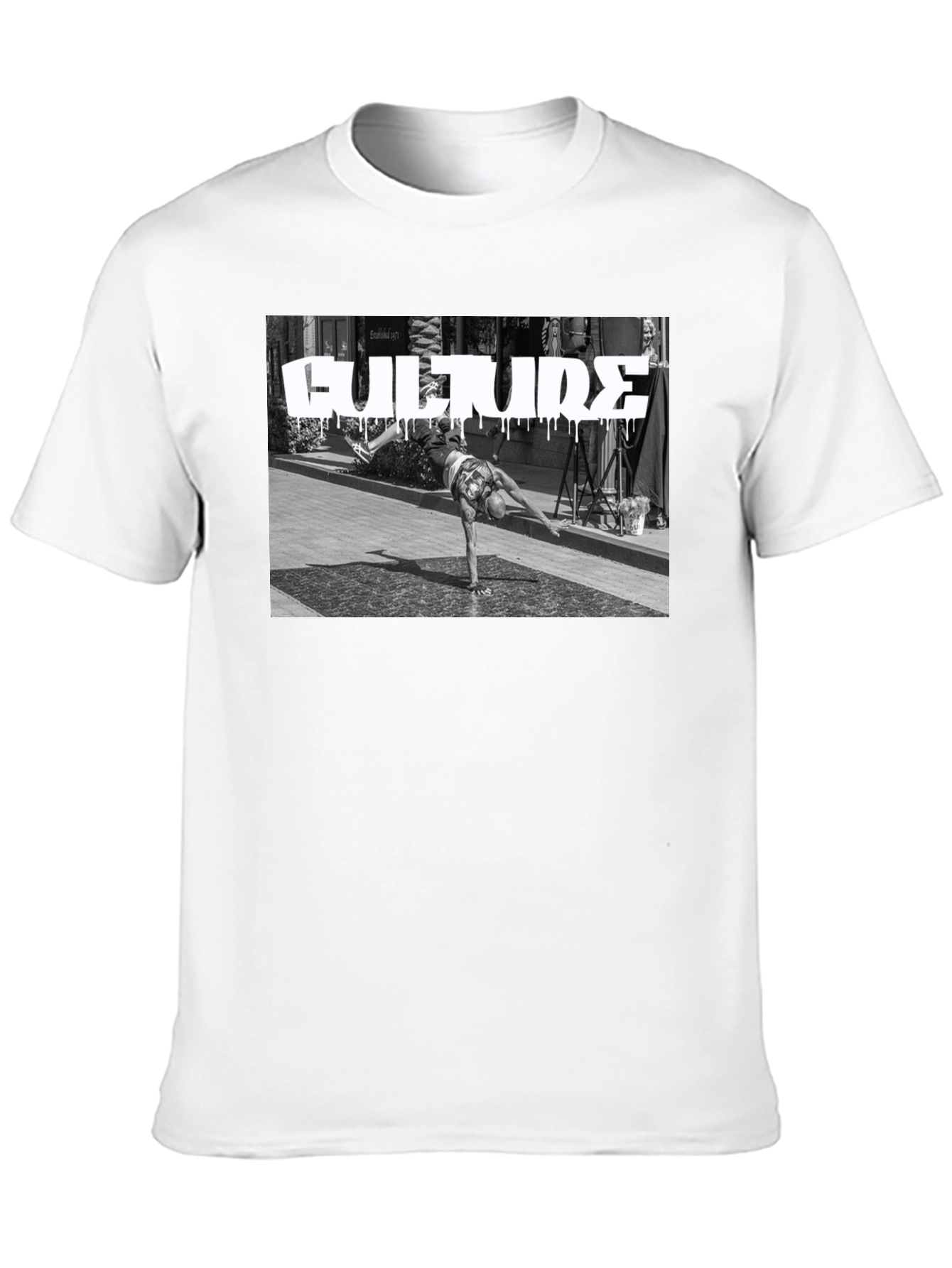 Black Culture Streetwear Graphic Tee - Black view 10