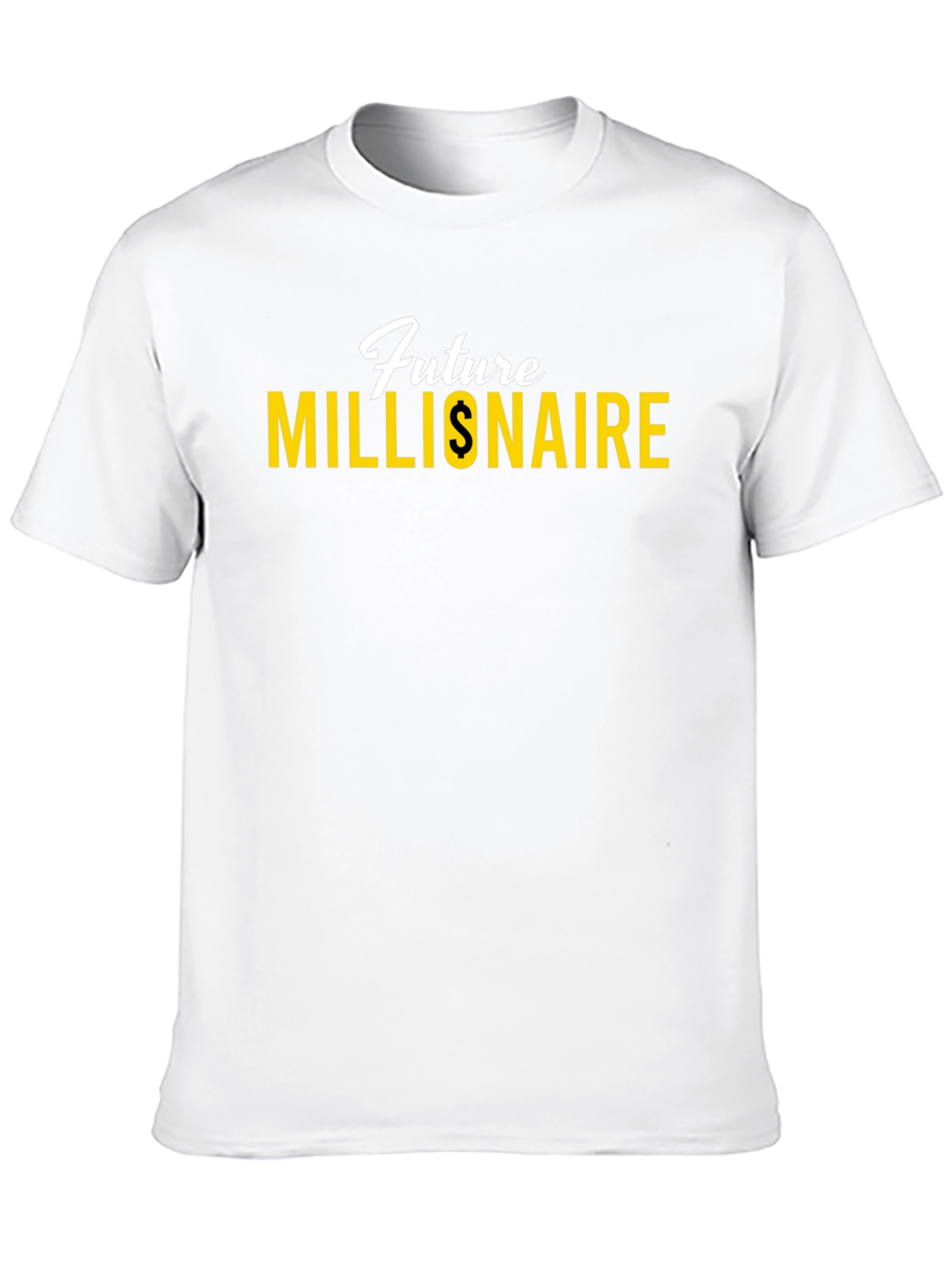 Black Future Millionaire Black T-Shirt view 10