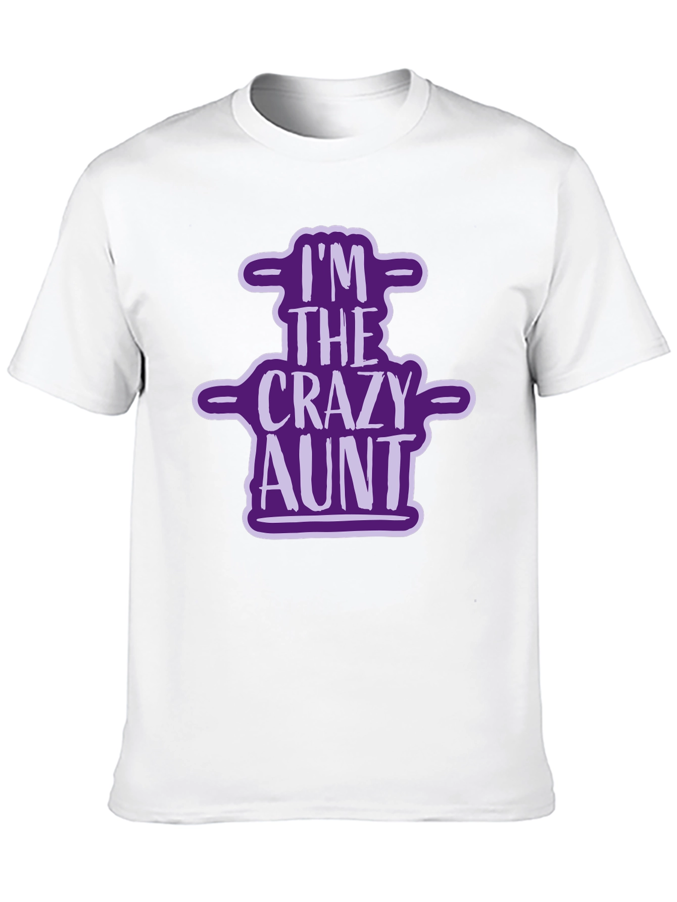 Black Crazy Aunt Graphic Tee - Novelty T-Shirt view 10