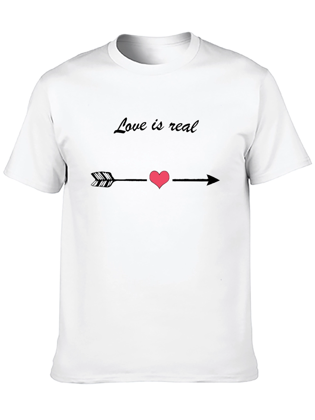 Black Love is Real Arrow Heart Graphic Tee view 10