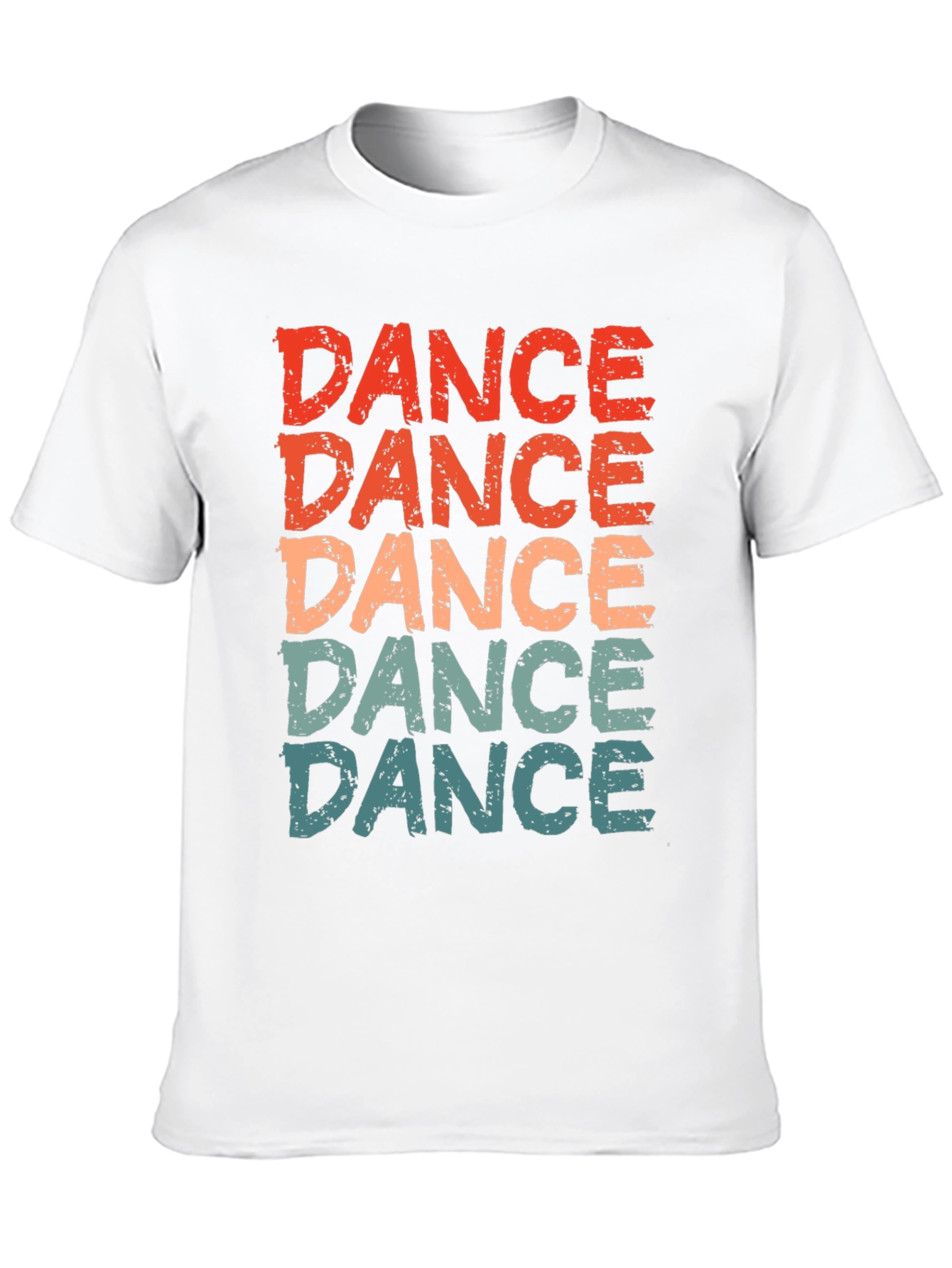 Black Retro "Dance" Graphic T-Shirt view 10