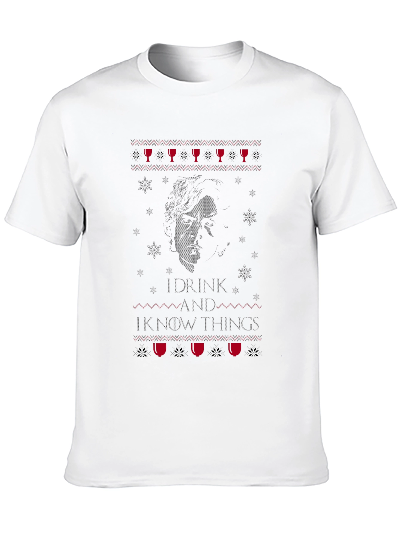 Black I Drink and I Know Things Graphic Tee view 10