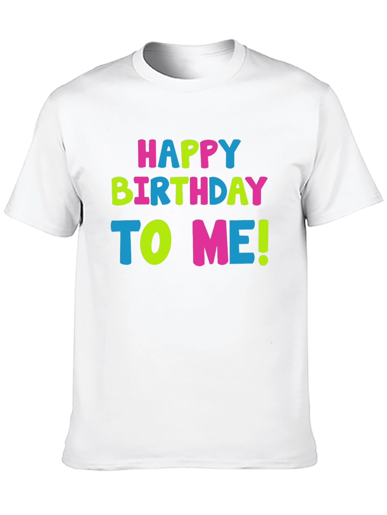 Black Happy Birthday To Me! Graphic Tee view 10