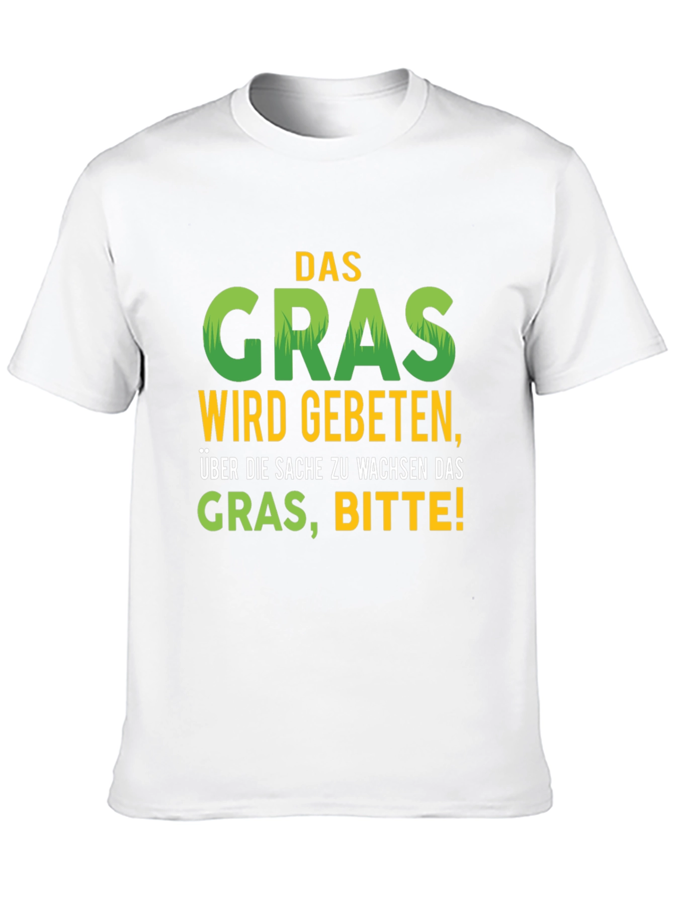 Black Funny Grass T-Shirt view 10