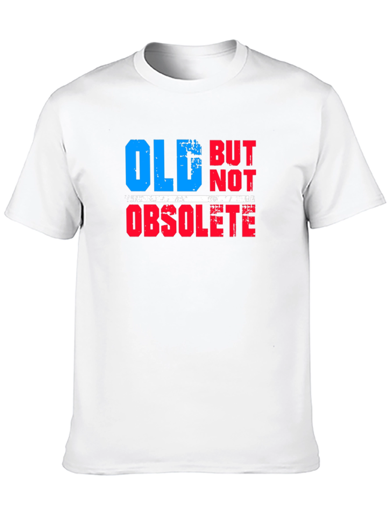Black Old But Not Obsolete Graphic Tee view 10
