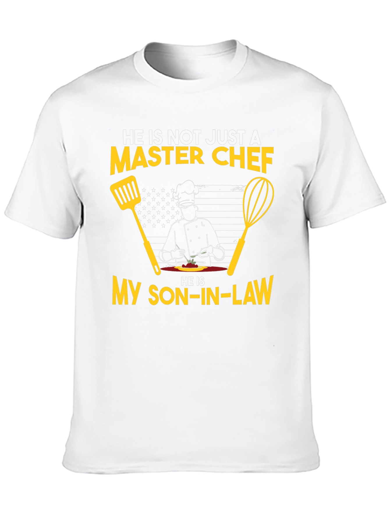Black Master Chef Son-in-Law T-Shirt view 10