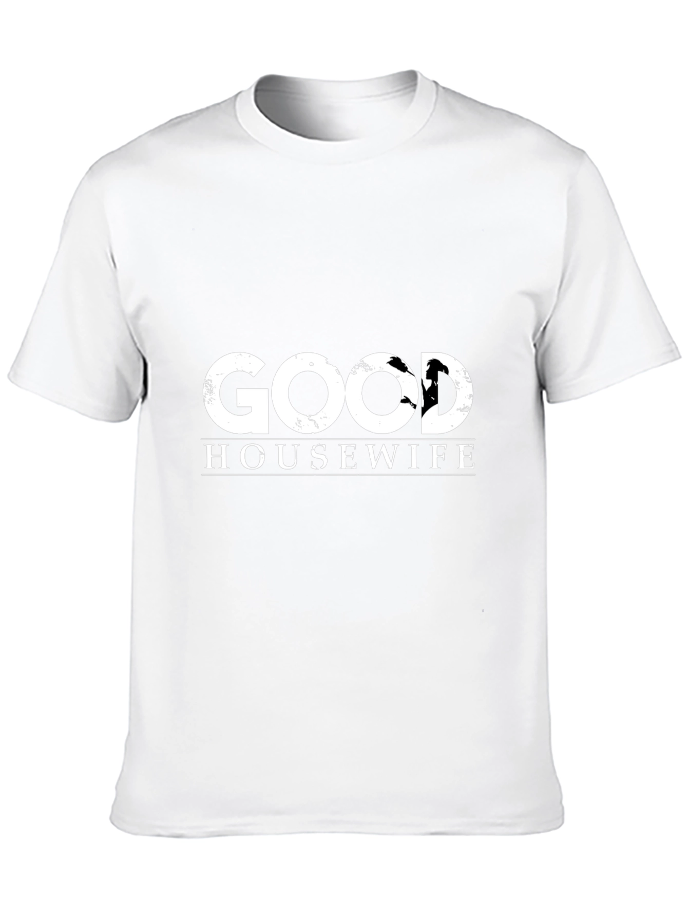 Black Good Housewife Graphic Tee - Black Short Sleeve Shirt view 10