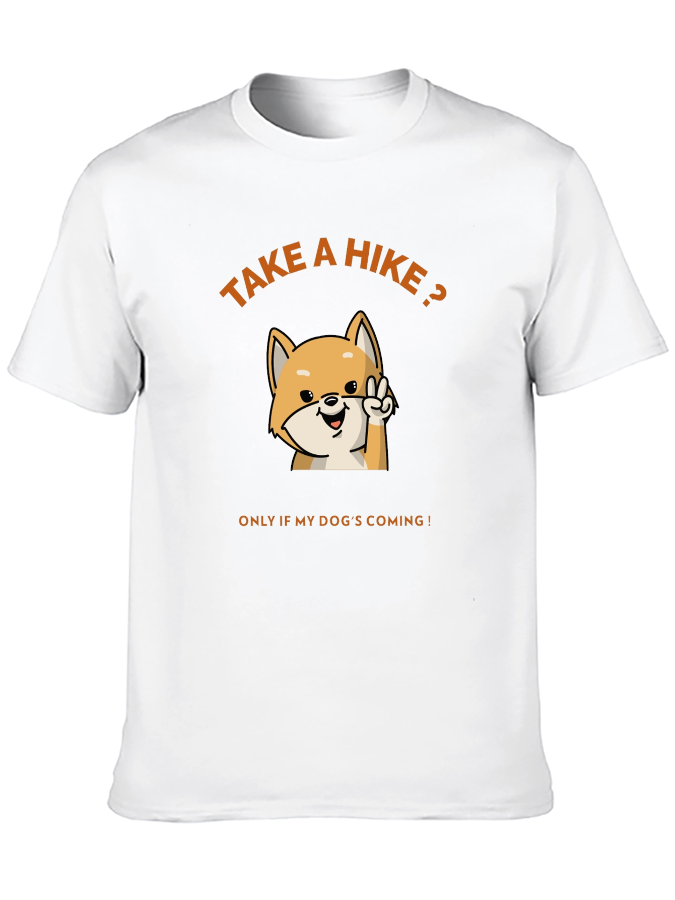 Black Take a Hike? Dog Lover's Black Graphic Tee view 10