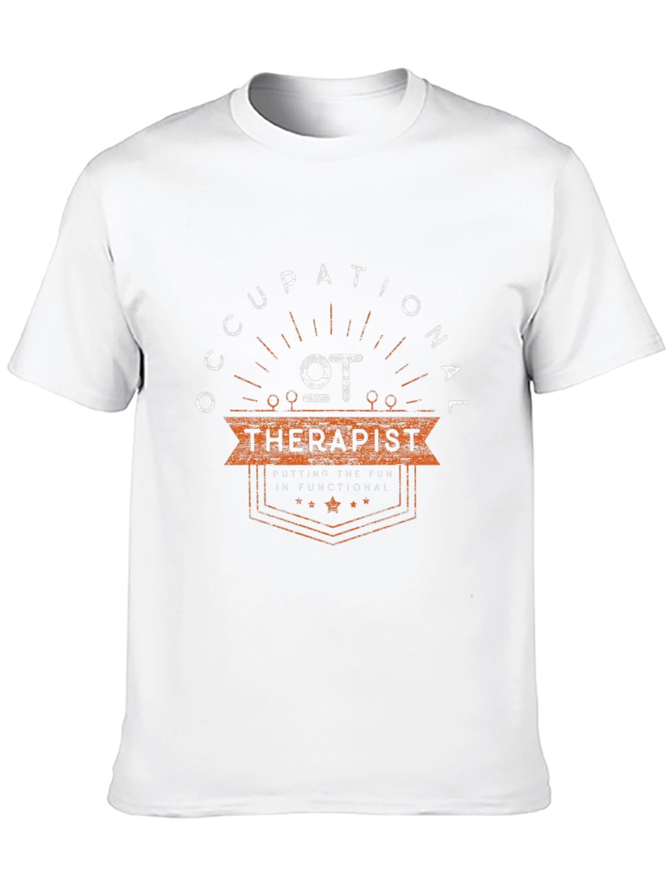 Black Occupational Therapist Tee - Functional Fun view 10