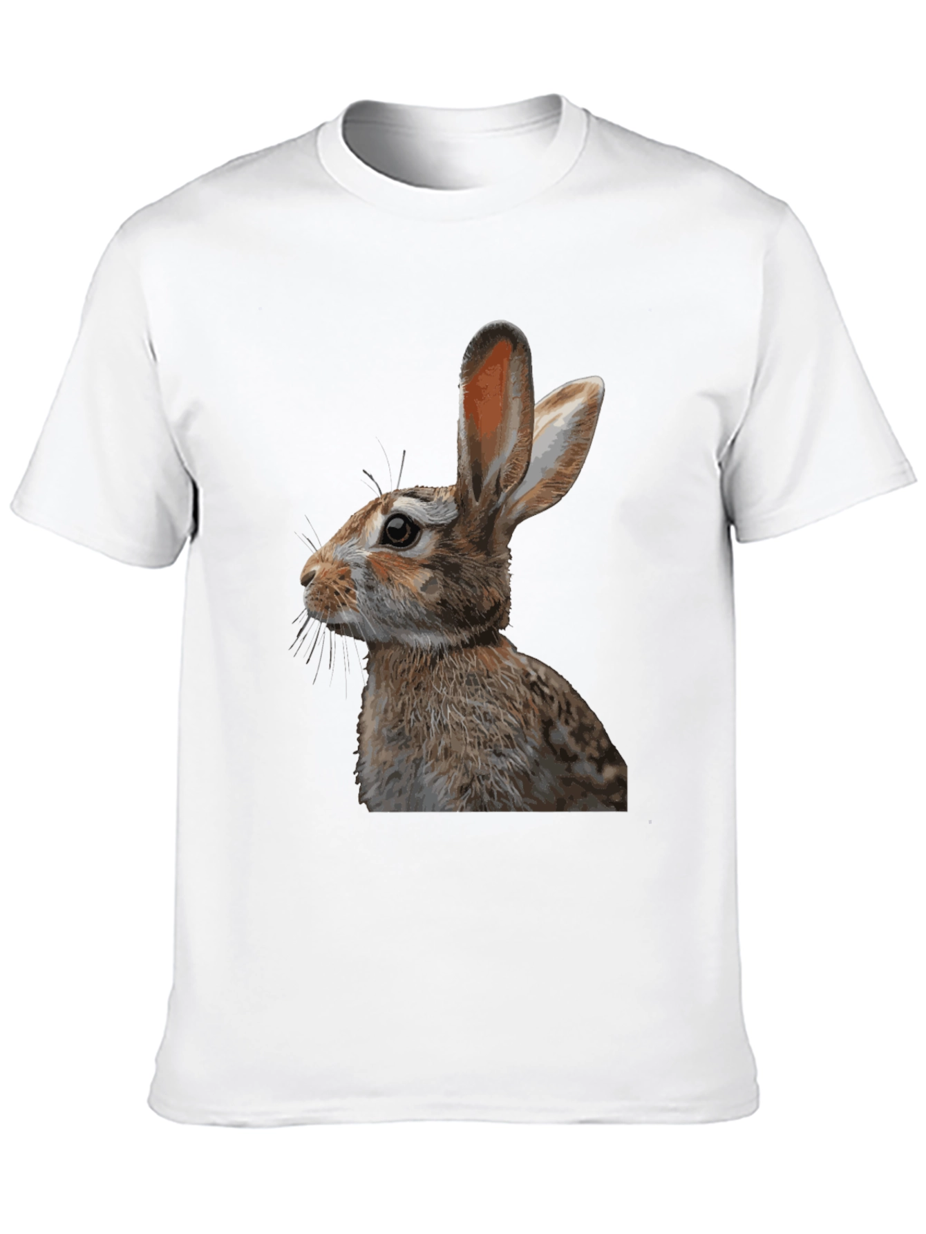 Black Rabbit Graphic Tee - Stylish Black T-Shirt view 10