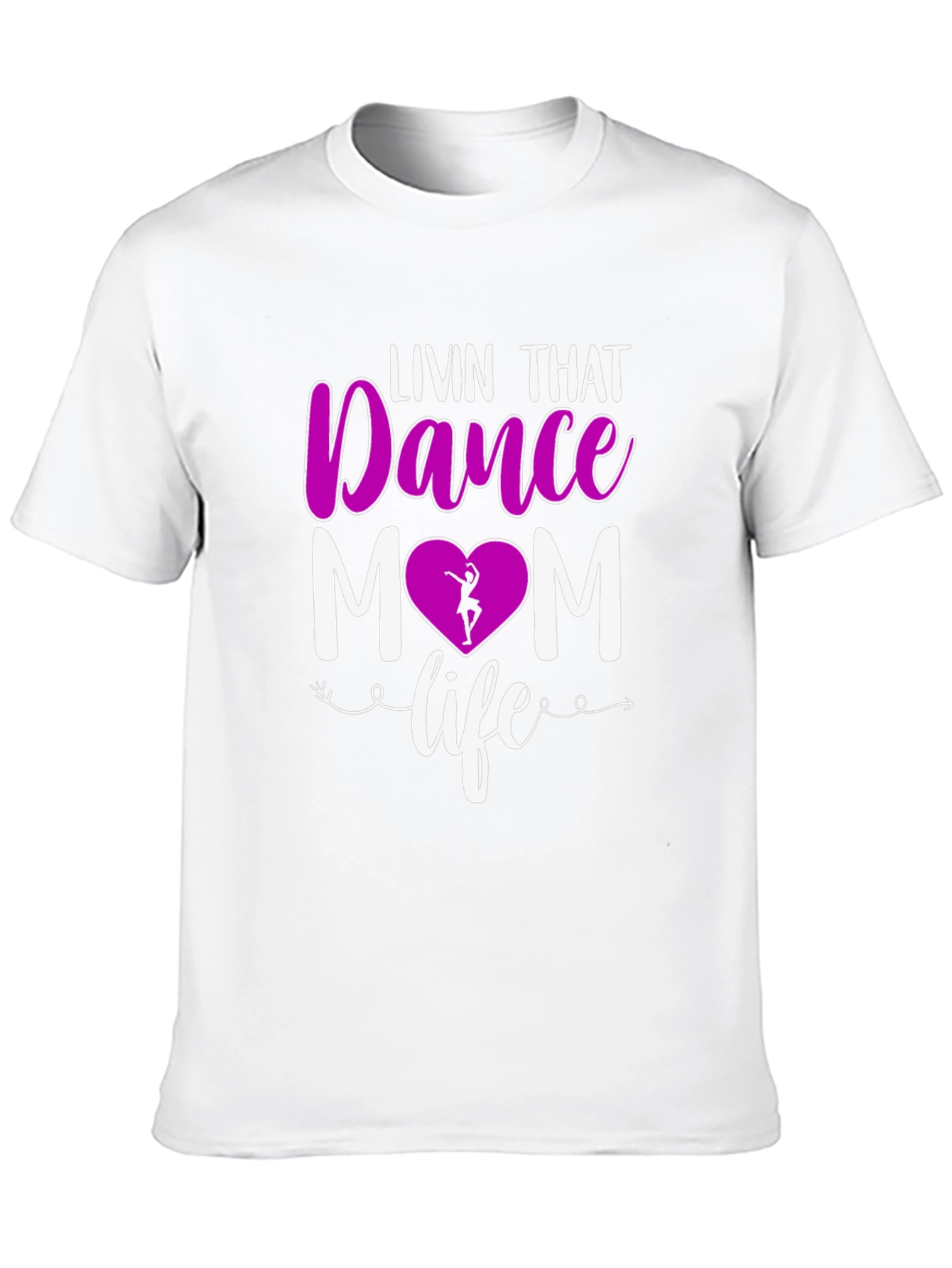 Black Dance Mom T-Shirt - Livin' That Life! view 10