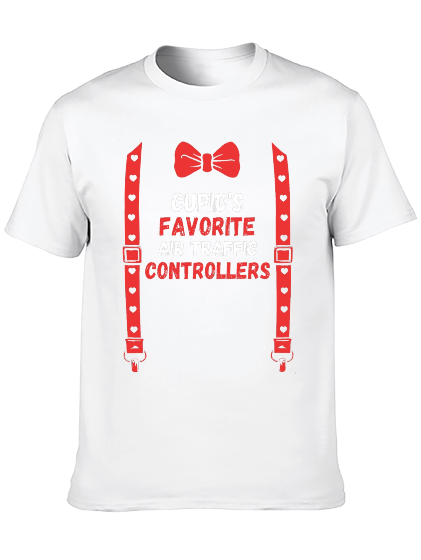 Black Cupid's Favorite Air Traffic Controllers T-Shirt view 10