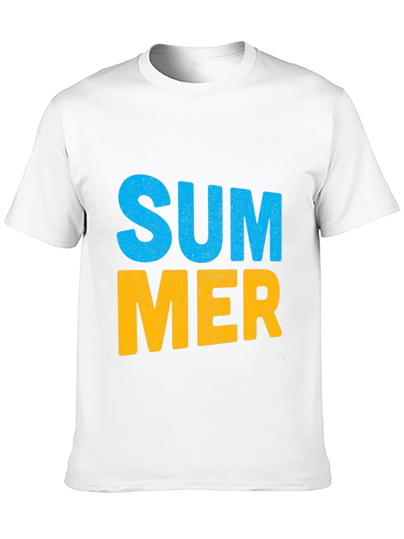 Black Summer Graphic Print Black Cotton T-Shirt view 10