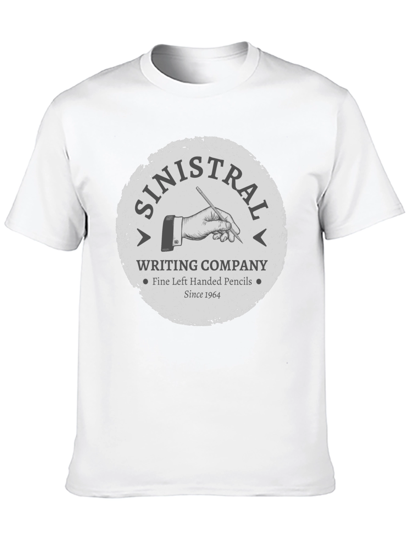Black Sinistral Writing Company T-Shirt view 10