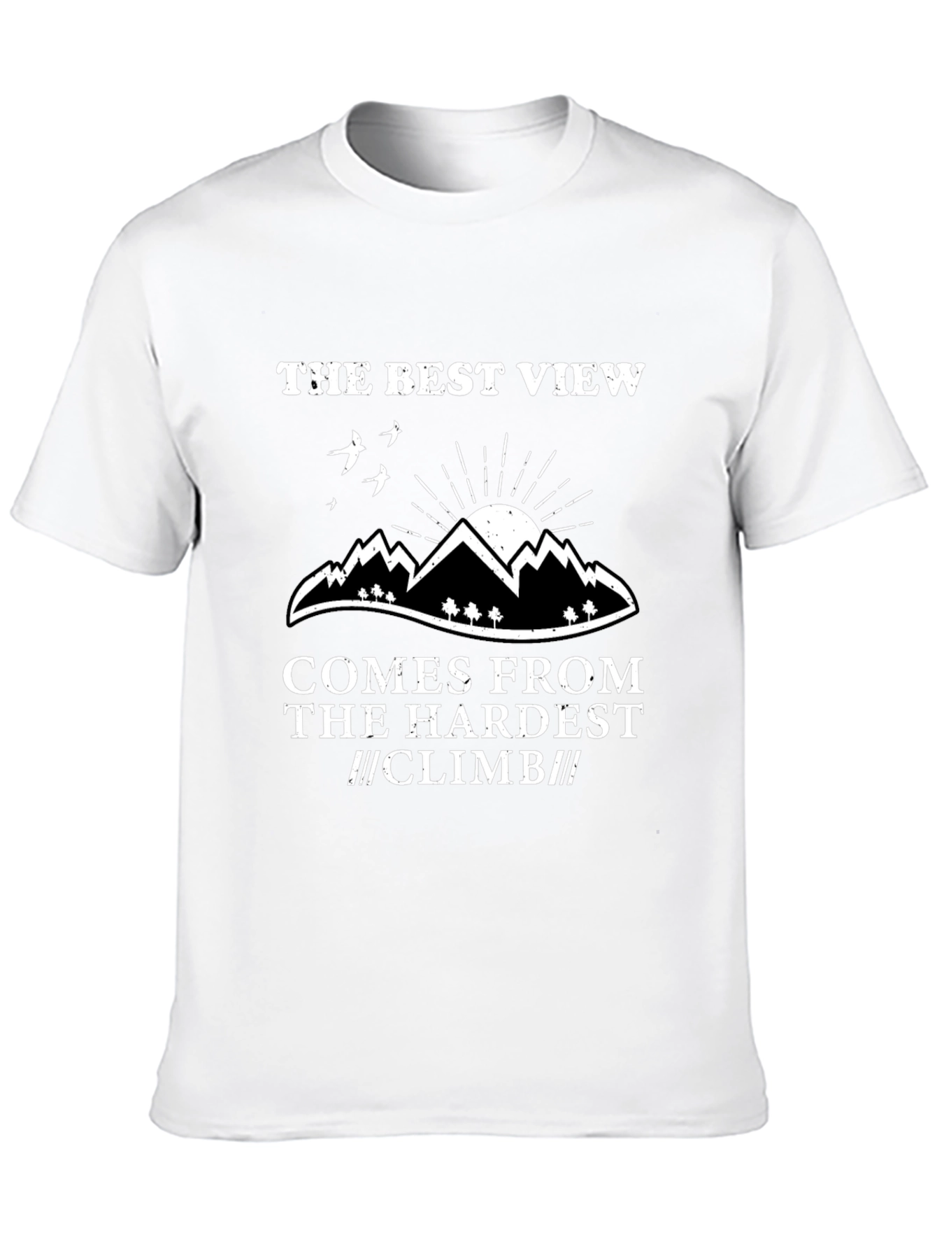 The Best View Climbing T-Shirt - 10