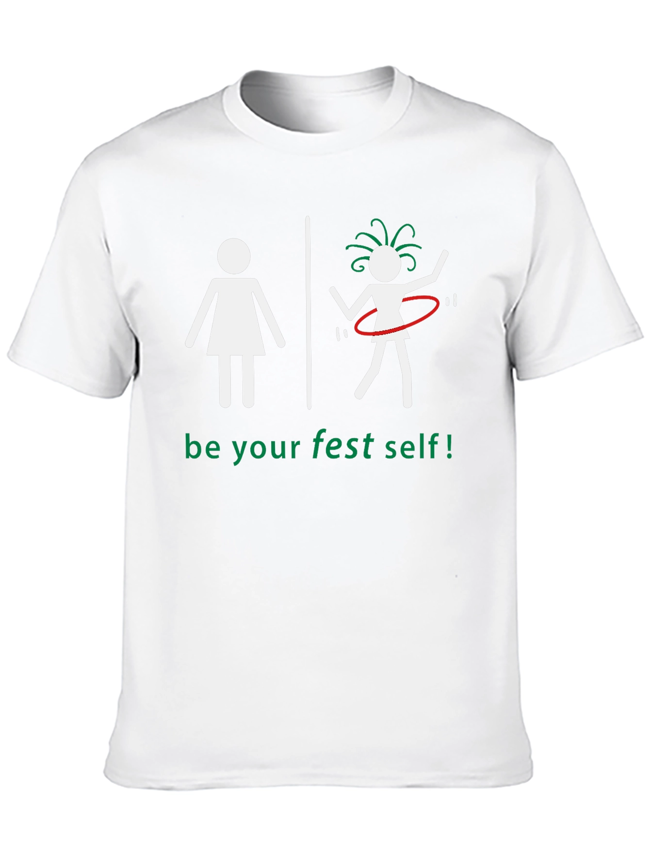 Black Be Your Fest Self Graphic Tee view 10