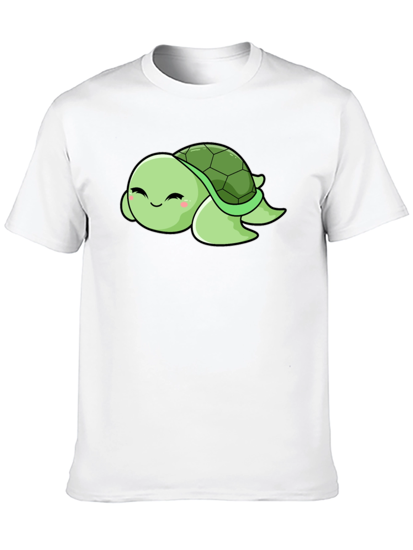 Black Cute Turtle Graphic Tee - Soft & Stylish view 10
