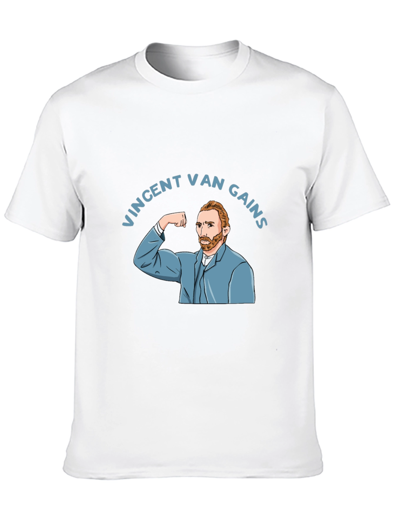 Black Vincent Van Gains T-Shirt - Artistic Fitness view 10