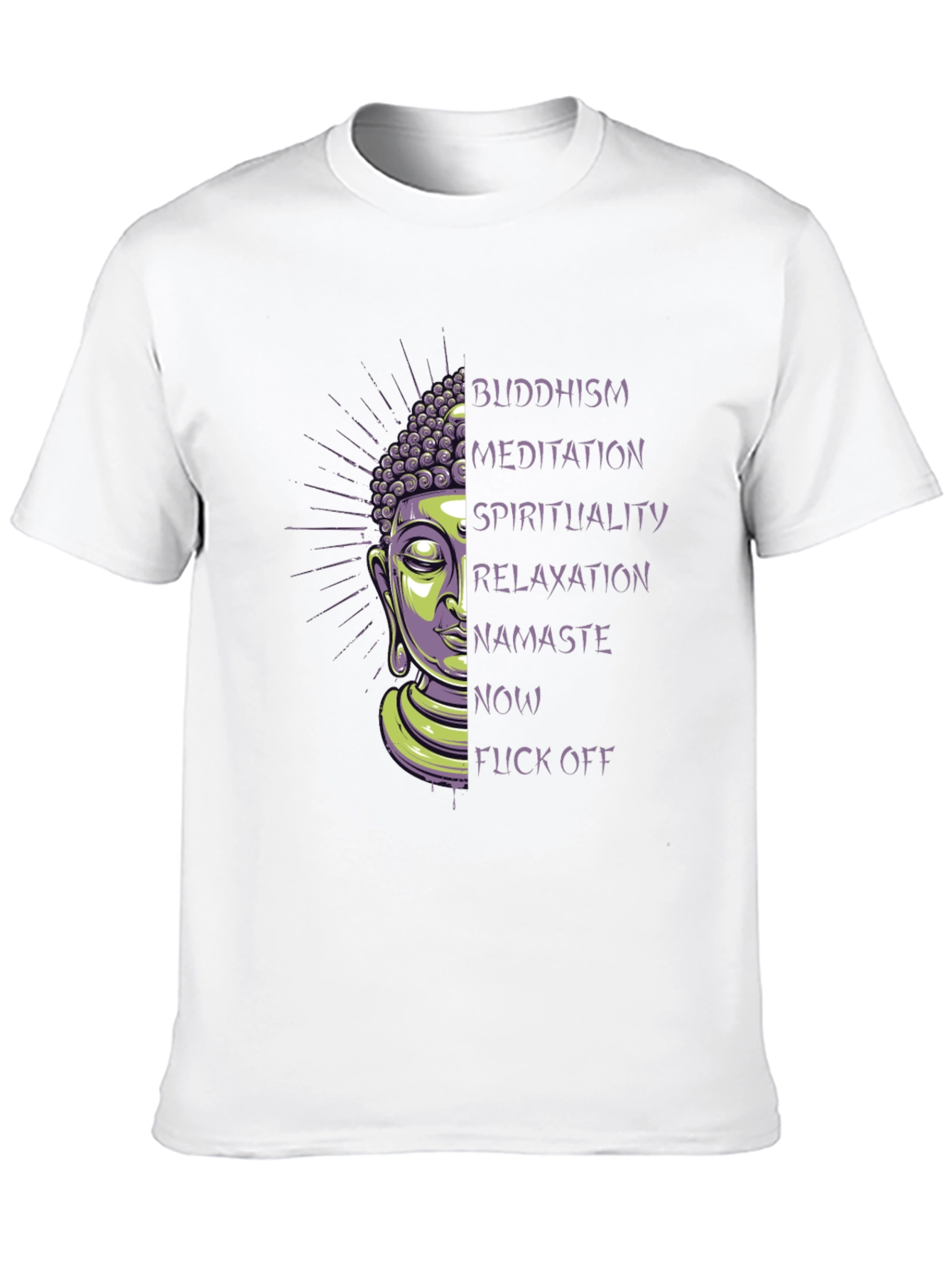 Buddha Meditation T-Shirt - Spiritual Zen Tee - 10