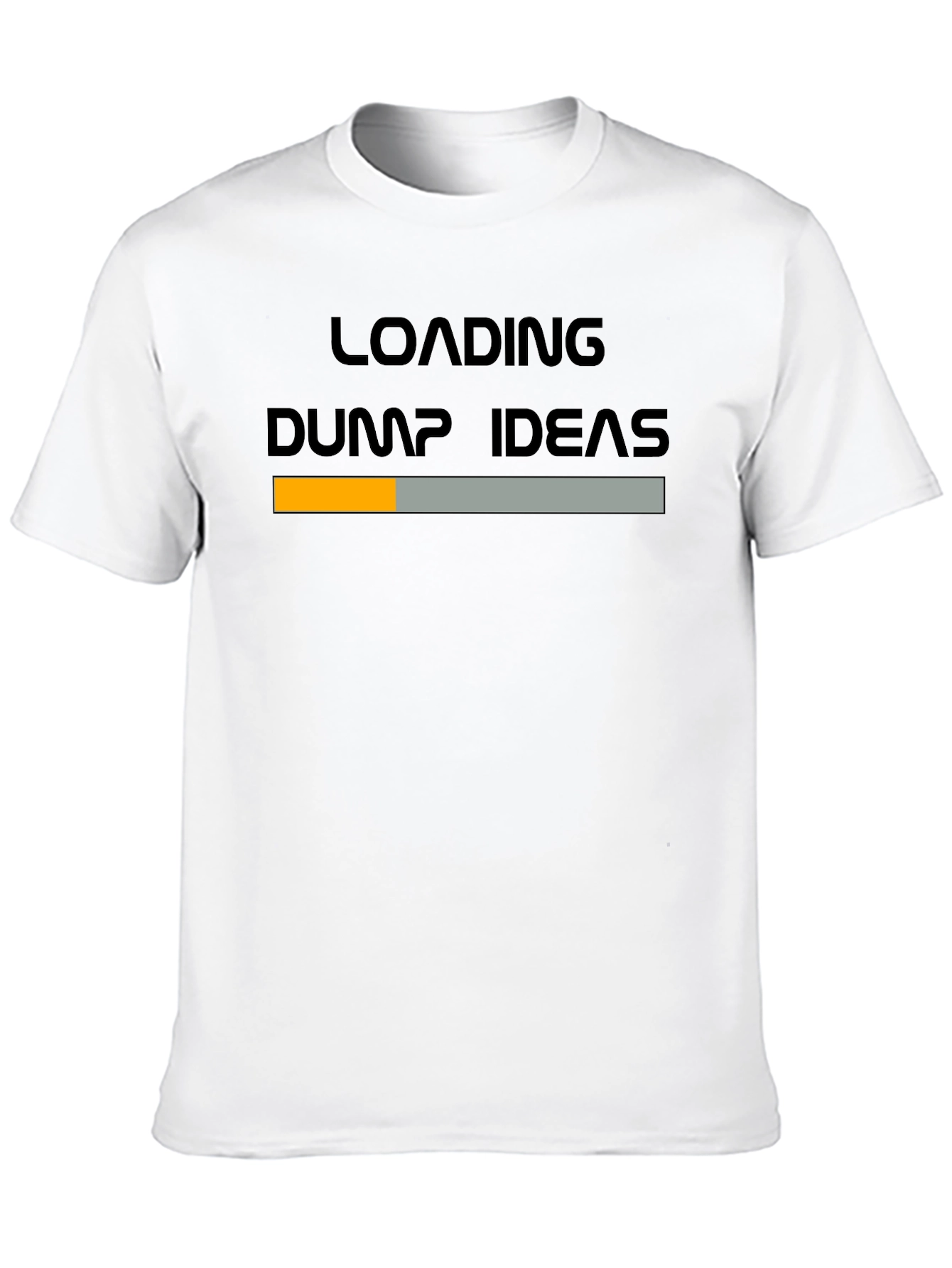Black Loading Dump Ideas Graphic Tee - Funny Novelty T-Shirt view 10
