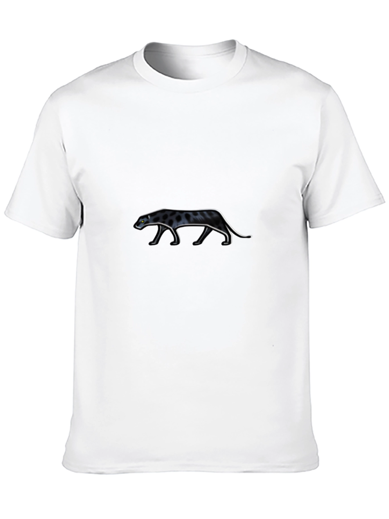 Black Black Panther Graphic Tee - Men's Casual Shirt view 10