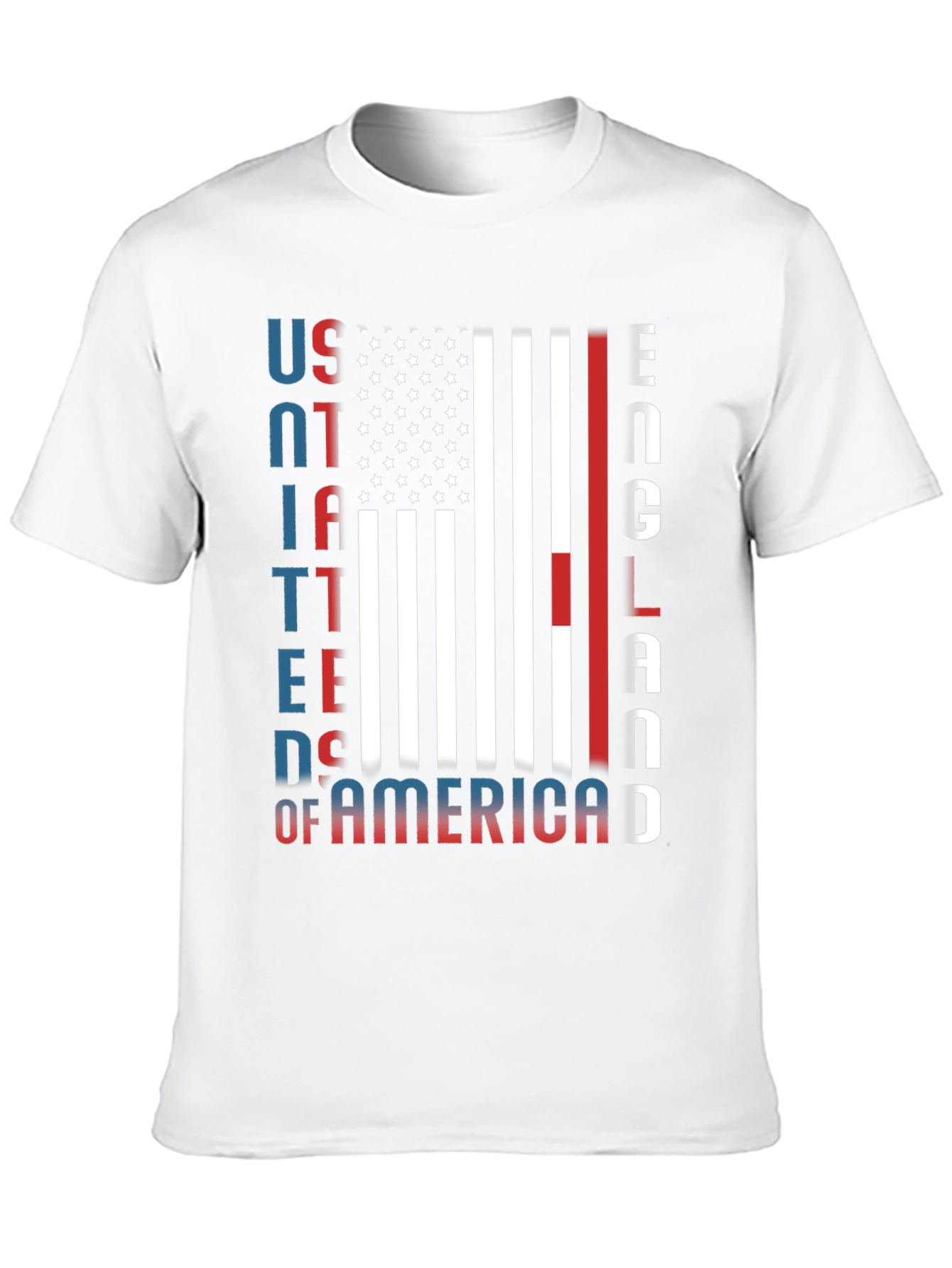 Black United States of England T-Shirt view 10