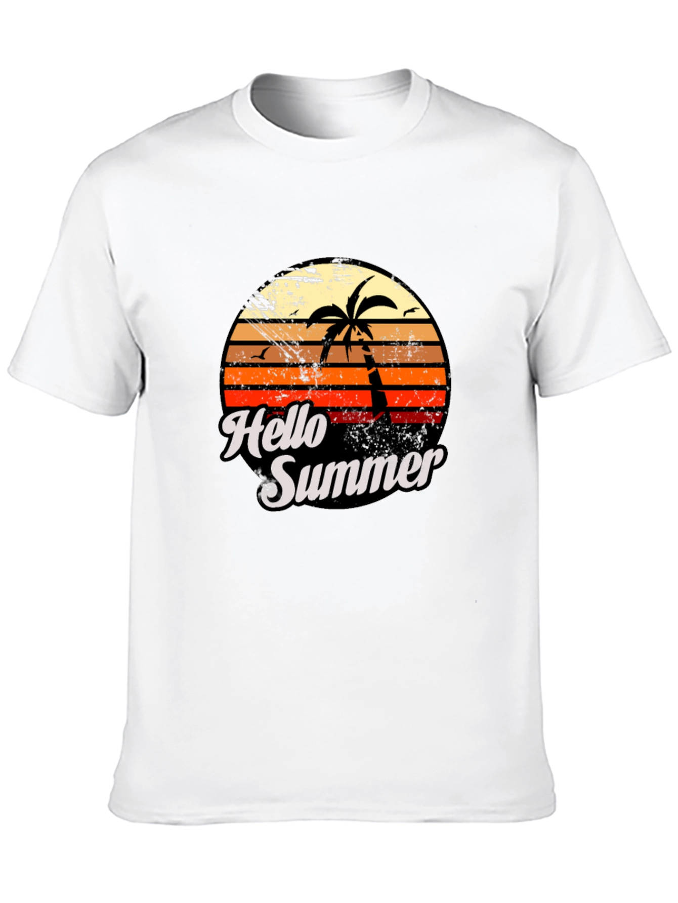 Black Hello Summer Graphic Tee view 10