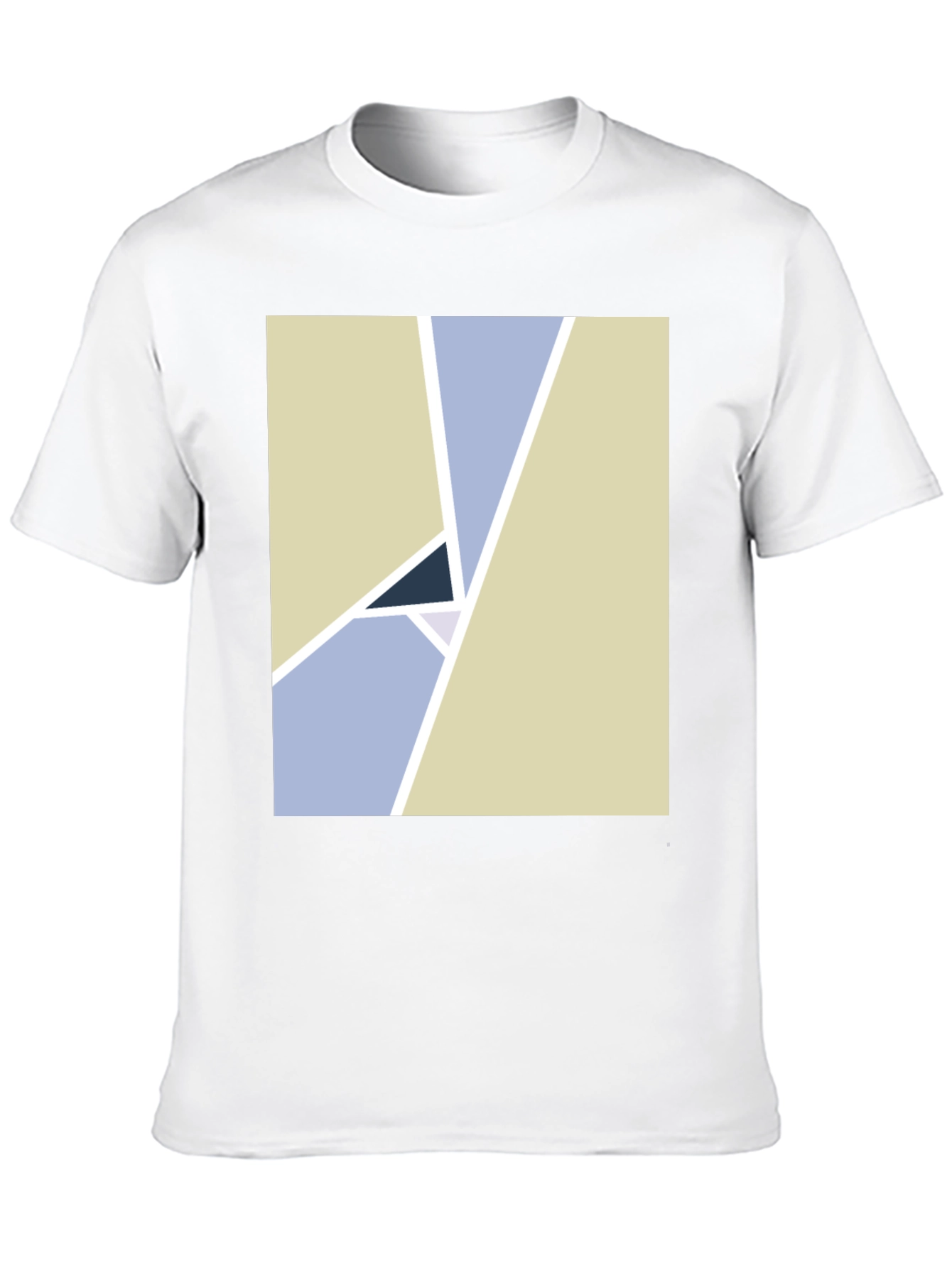 Black Geometric Minimalist Graphic Tee - Modern Art Style view 10