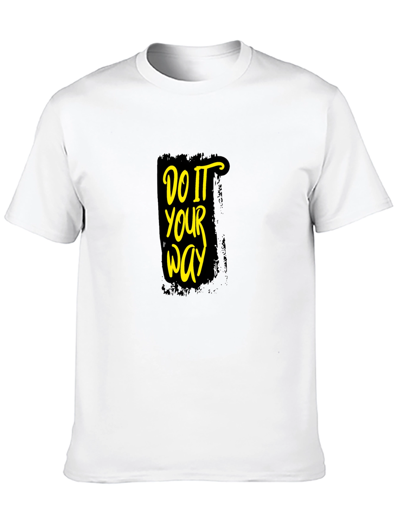 Black Black T-Shirt - Do It Your Way Graphic Tee view 10