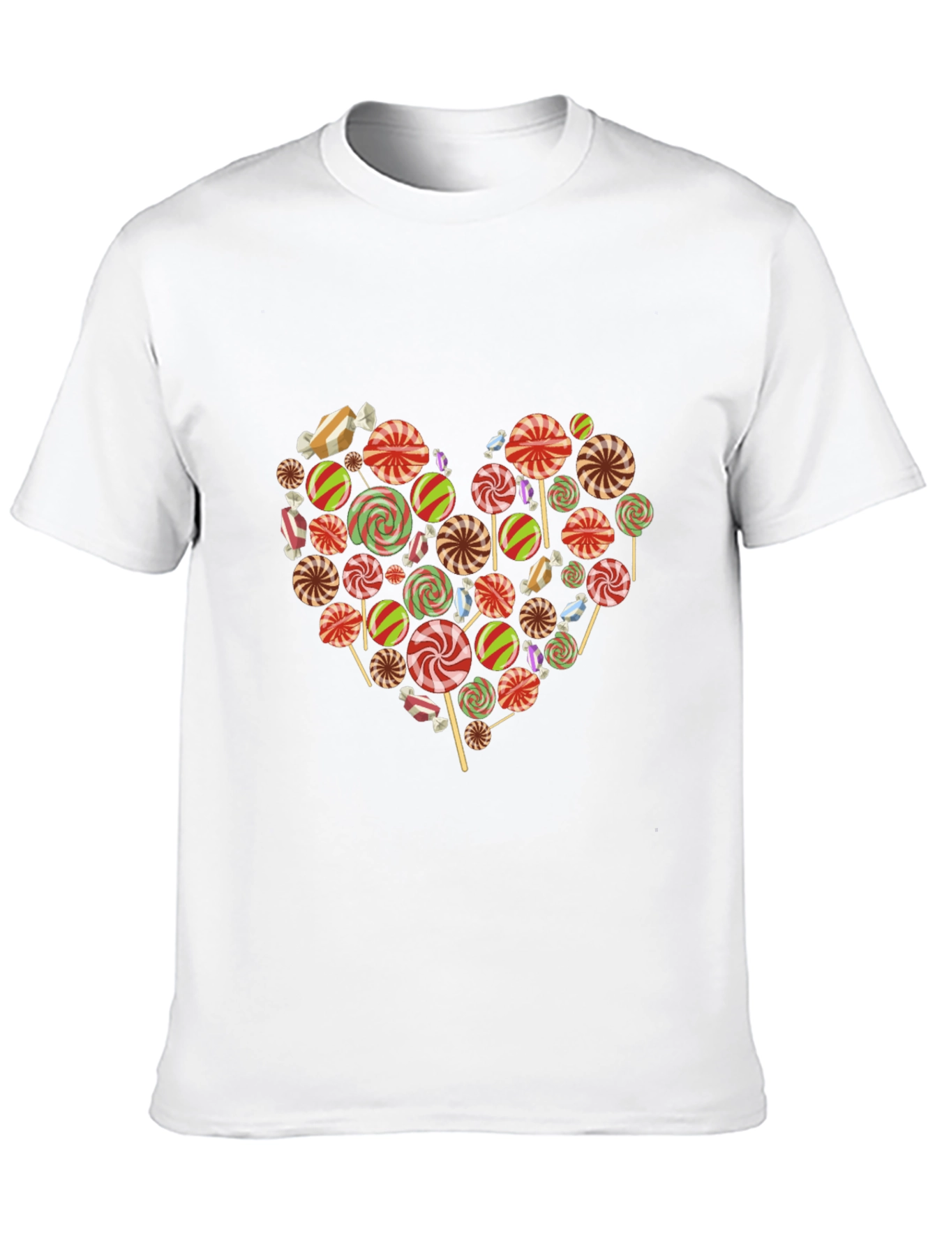 Black Candy Heart Graphic Tee - Sweet Love view 10