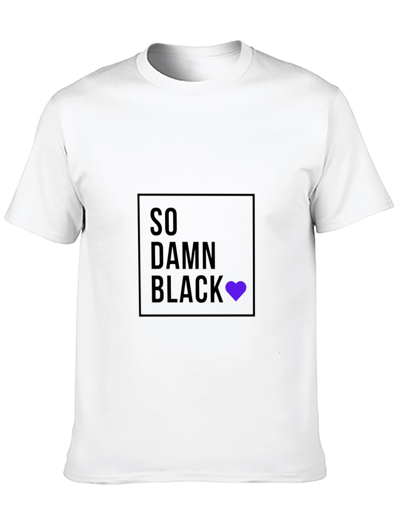 Black So Damn Black Graphic Tee view 10