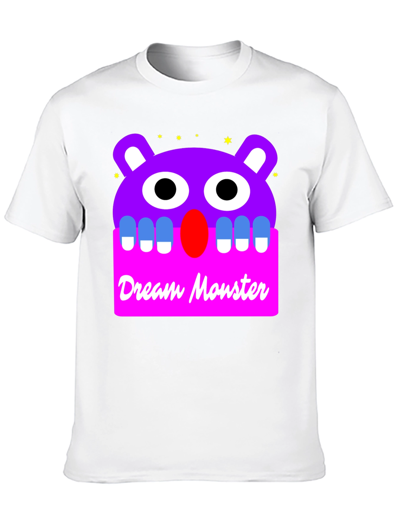 Black Dream Monster Graphic T-Shirt view 10
