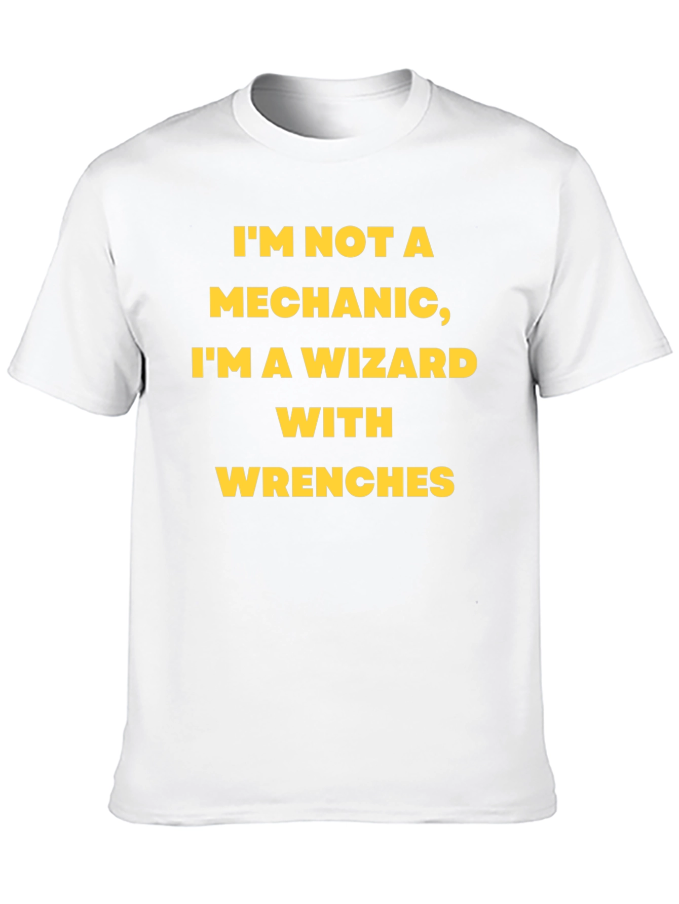 Black Wizard with Wrenches Graphic T-Shirt view 10