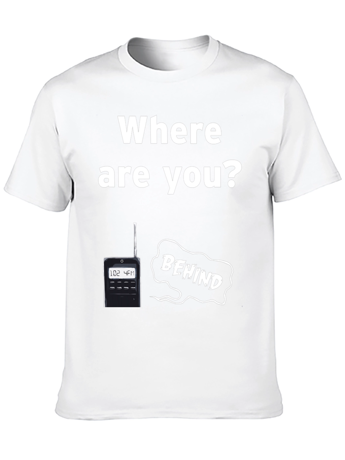 Black Where Are You? T-Shirt Paranormal Ghost Hunter Tee view 10