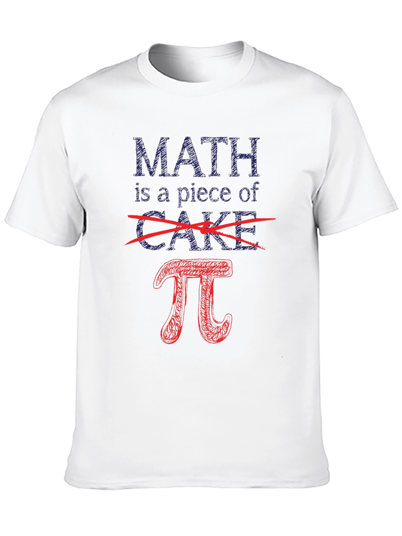 Black Math is a Piece of Pi T-Shirt view 10