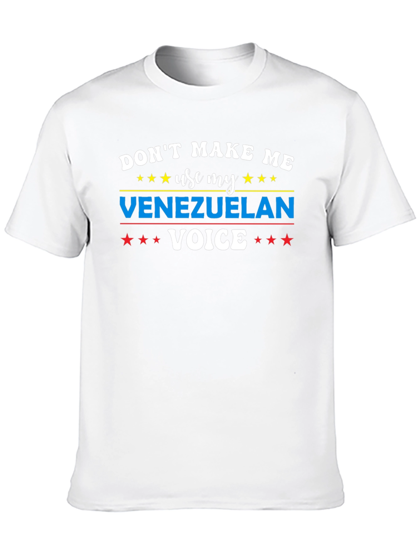 Black Venezuelan Voice T-Shirt - Funny Pride Tee view 10