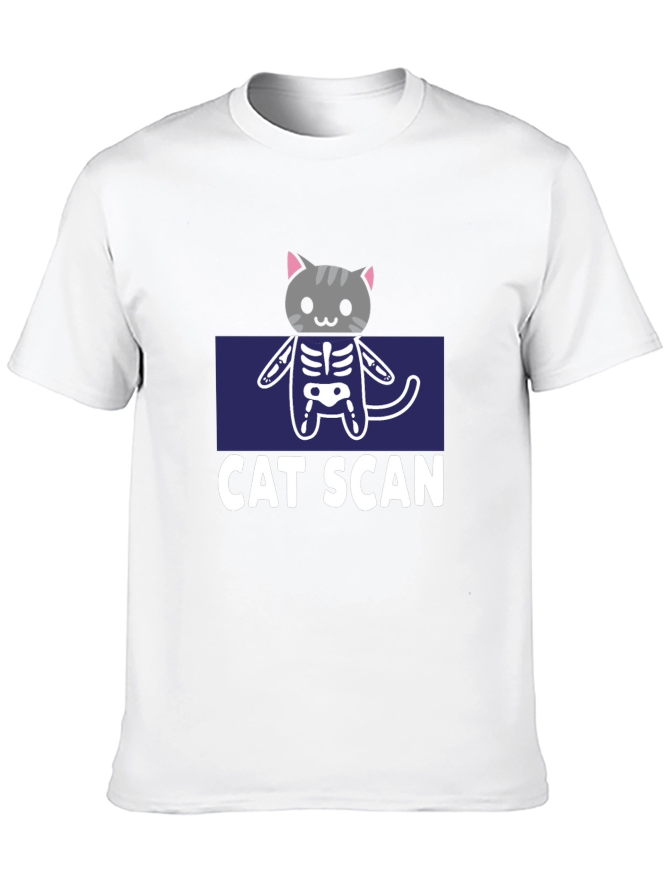 Black Cat Scan T-Shirt - Funny Radiology Tee view 10