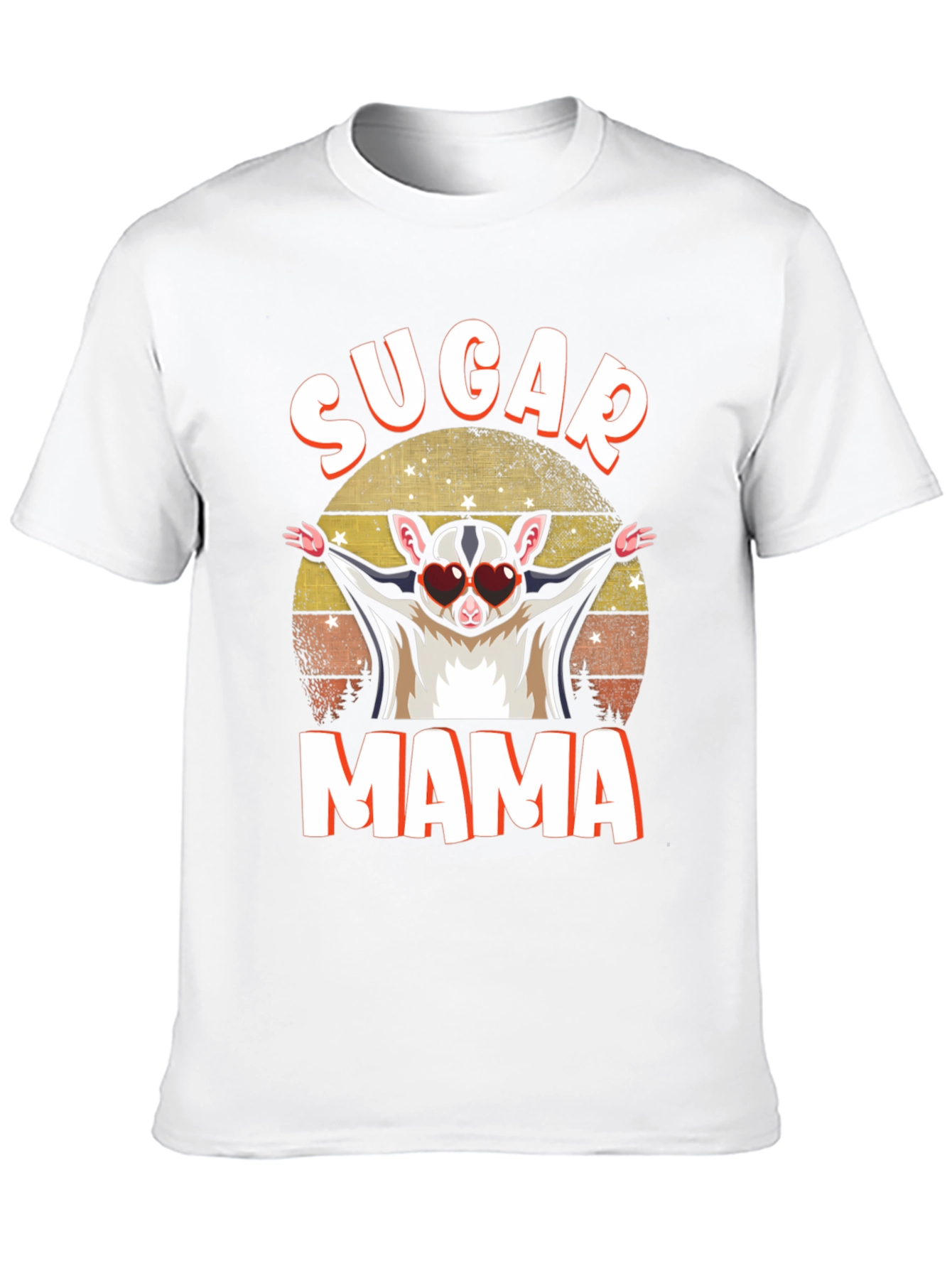 Black Sugar Mama Sugar Glider T-Shirt view 10