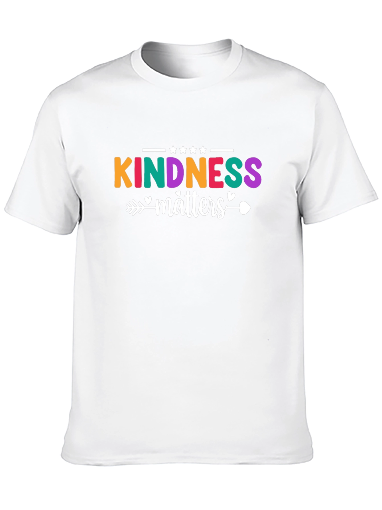 Black Kindness Matters Graphic Tee - Unisex view 10