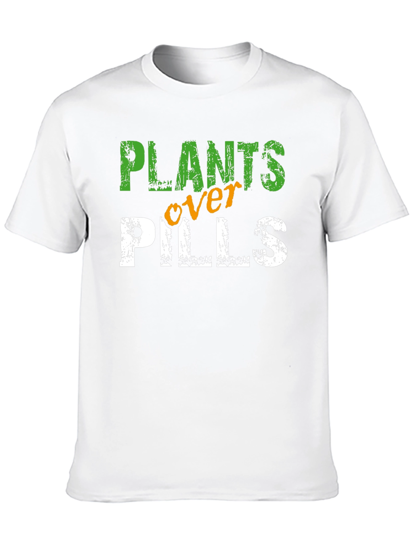 Black Plants Over Pills T-Shirt view 10