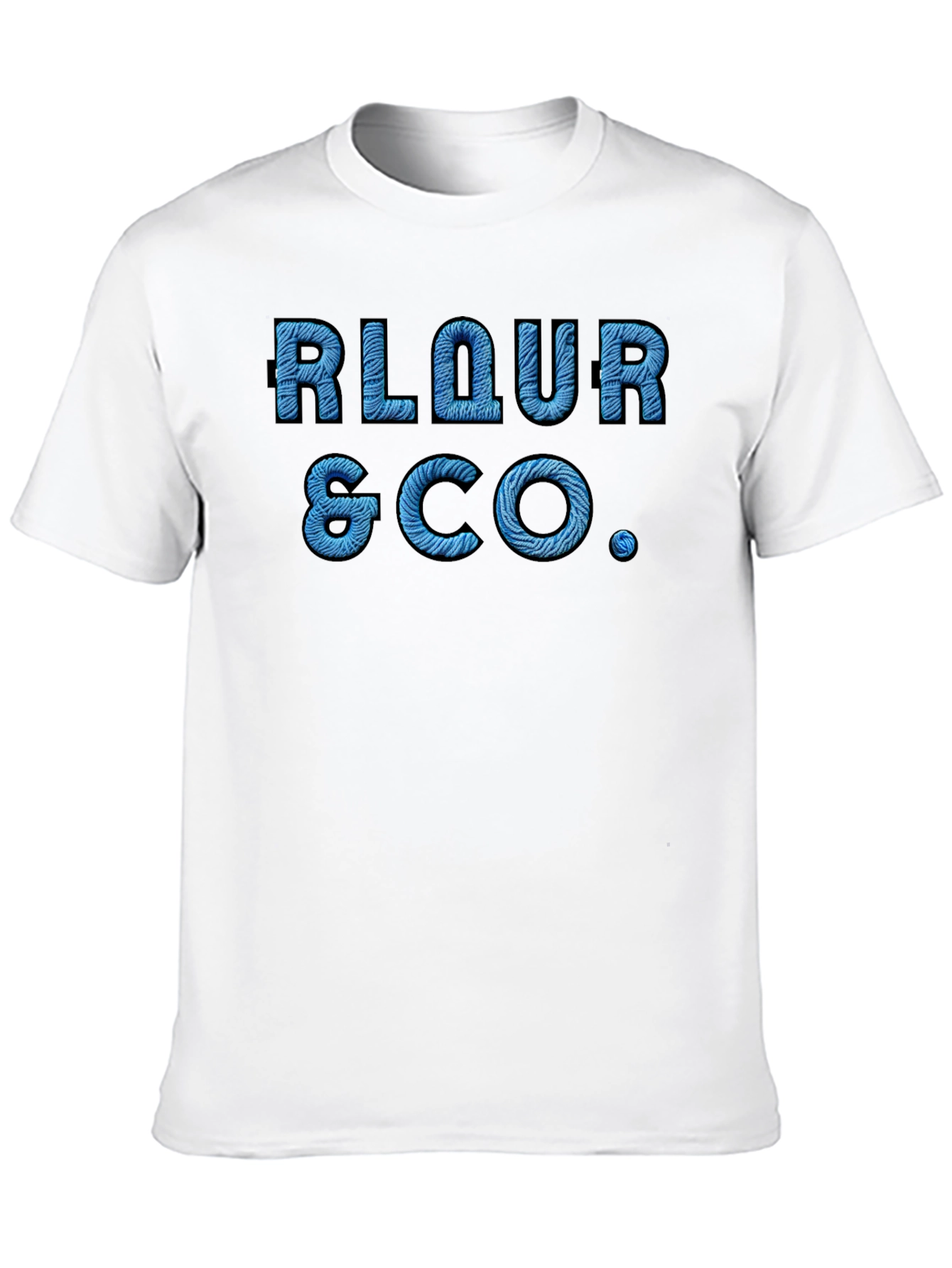 Black RLQUR & CO. Graphic Tee - Black view 10