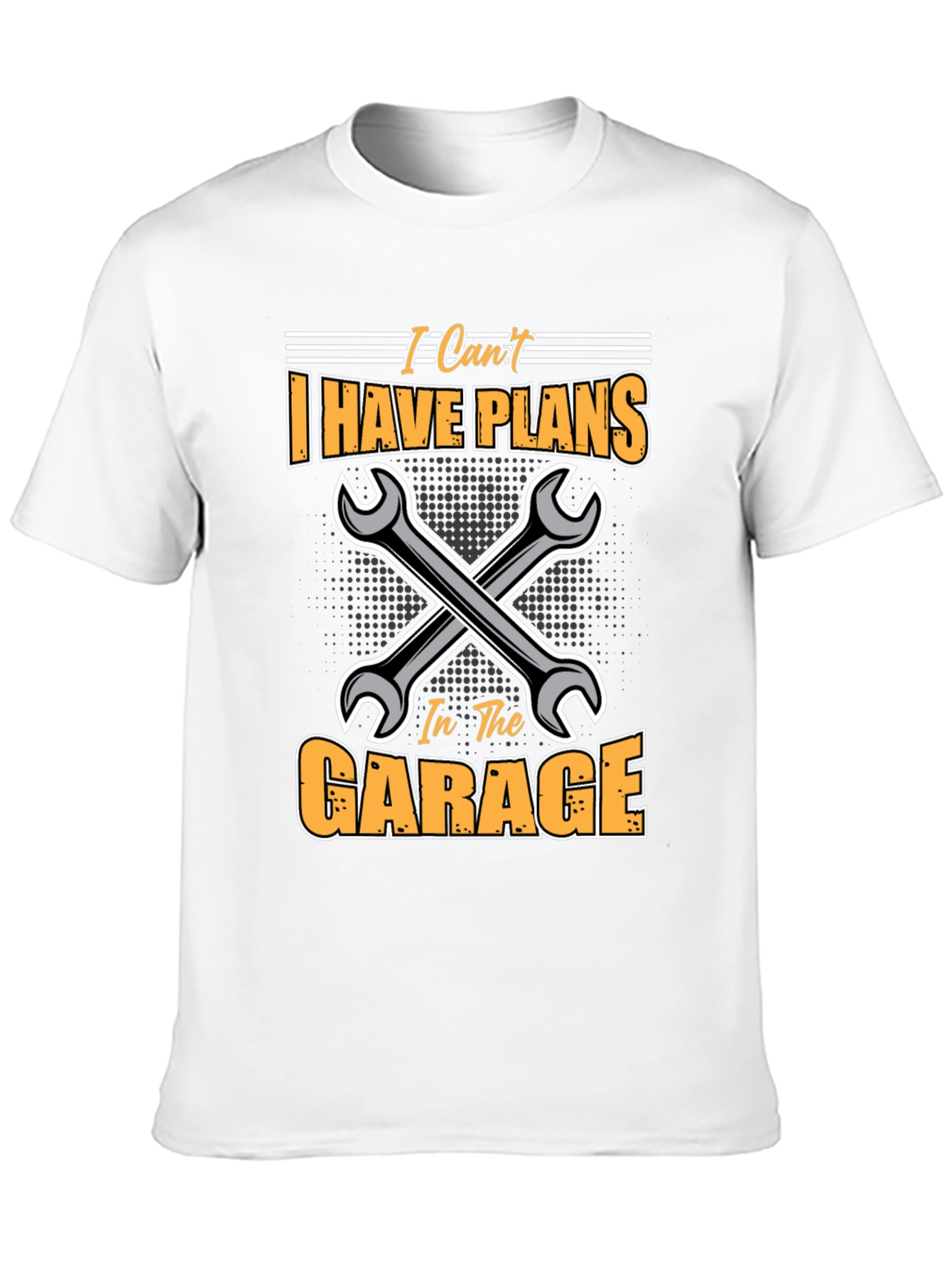 Black Garage Plans T-Shirt - Mechanic Gift Idea view 10