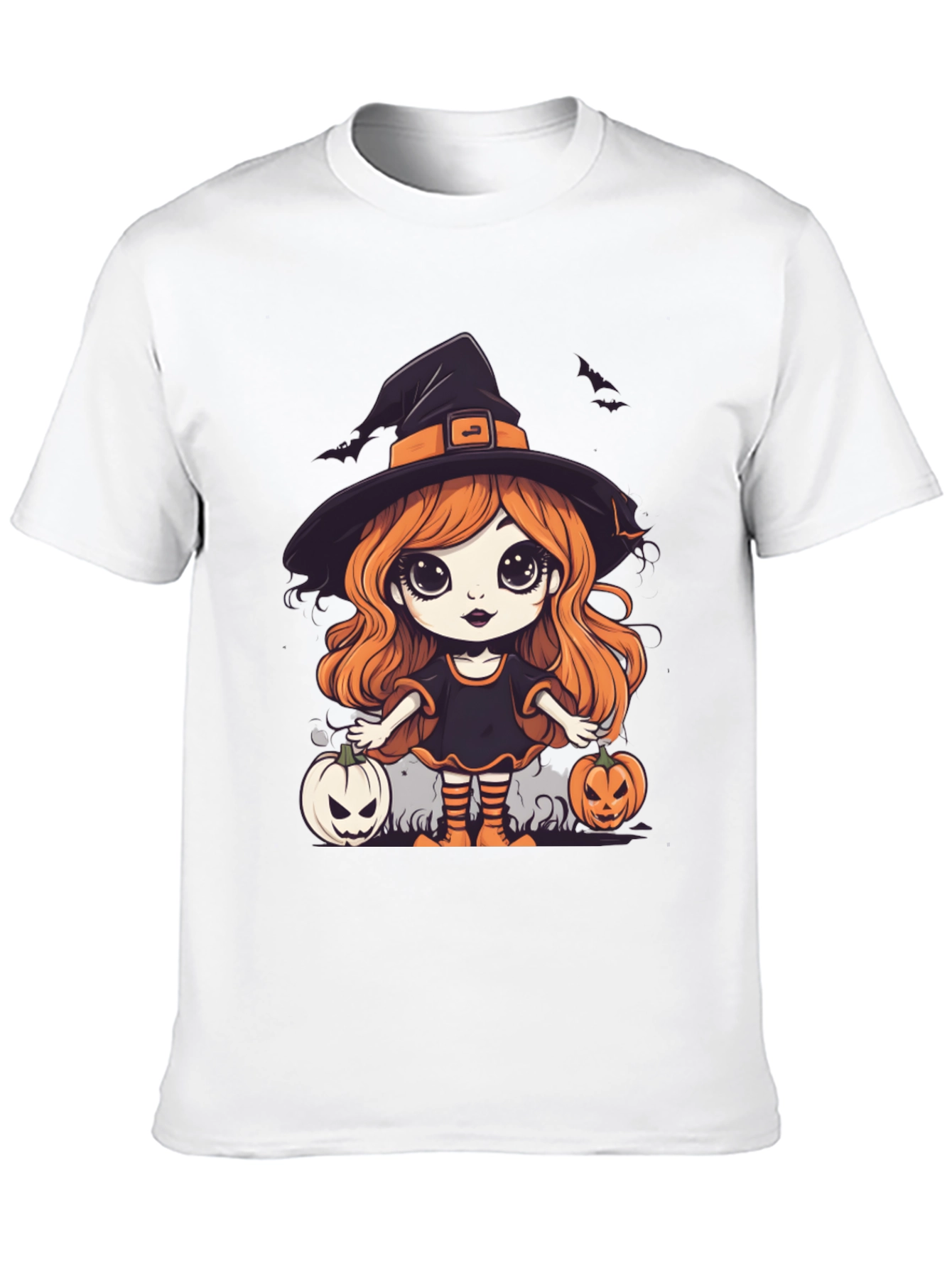 Black Halloween Witch T-Shirt view 10